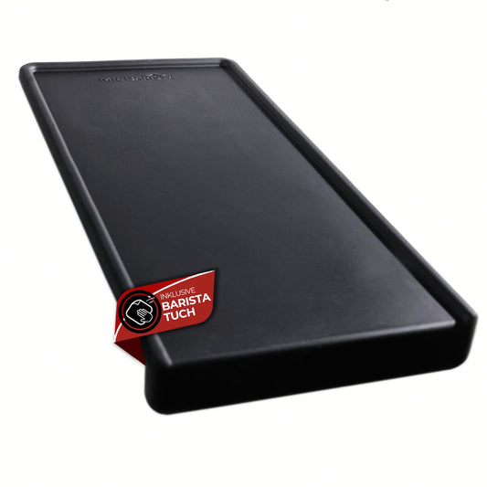 Professional Barista Tamper Mat for Portafilter - Non-Slip - with Edge - 15x31x3cm